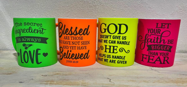 Neon Mugs